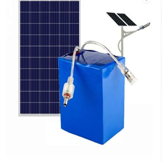 Venta de fábrica 12.8V 50ah batería de litio LiFePO4 para farola solar