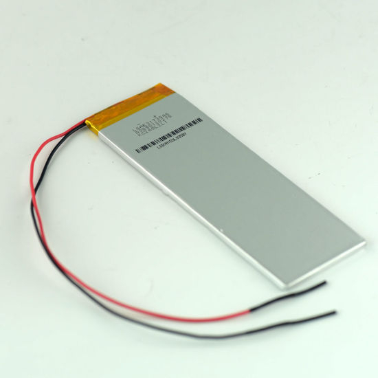 Batería de polímero de litio de 3.7V 3100mAh con PCM