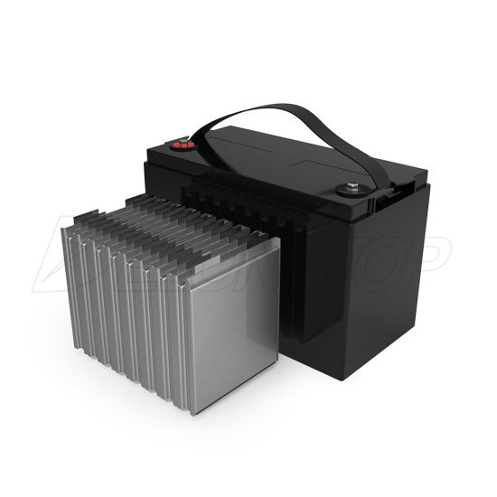Batería de iones de litio 12V 100ah Baterías de litio recargables Paquete de batería LiFePO4 Batería solar con BMS