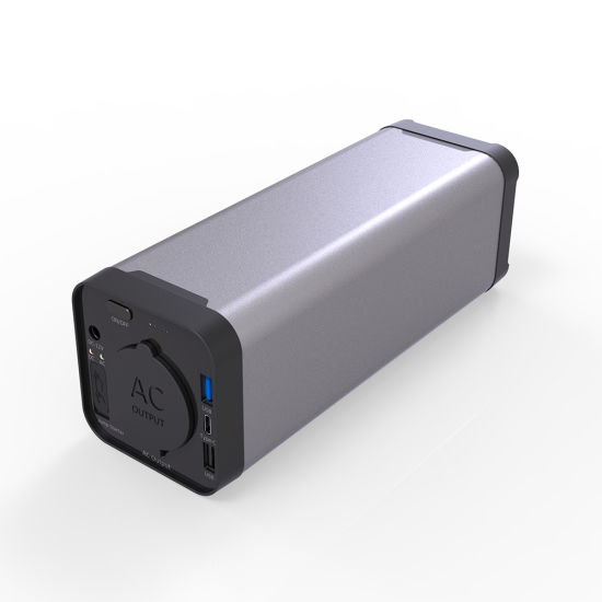 Hotsale Ebay Fast Charging 12V AC Power Bank 40000mAh con salida 220V para exteriores