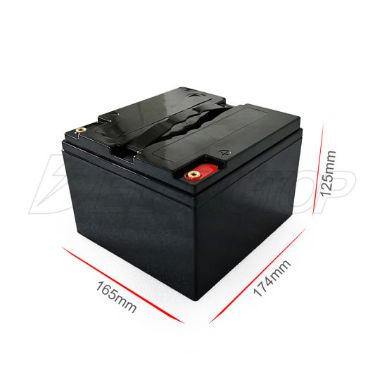 Paquete de batería portátil 12V 25ah LiFePO4 para uso en exteriores