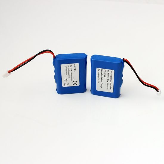 Batería recargable de iones de litio de Shell de aluminio de 3.7V 1800mAh 103450 con conector Jst