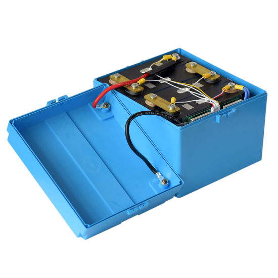 Paquete de batería de litio LiFePO4 de almacenamiento solar recargable 12V 60ah 100ah para camper, barco, jardín, cobertizo, baterías