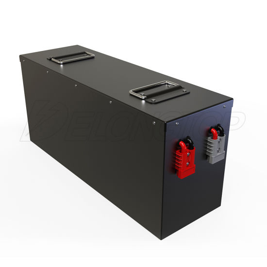 Batería LiFePO4 de la batería de litio de 24V 150ah con BMS para Agv / Panel solar