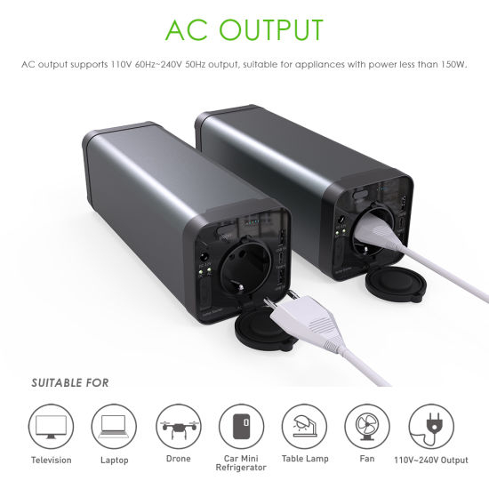 AC110V 220V Outlet Cargador para computadora portátil 40000mAh Travel Laptop Power Banks