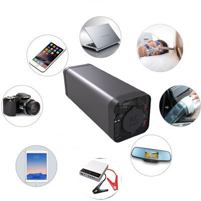 Power Bank portátil DC12V AC 110 220V Potencia de salida Suply para acampar al aire libre