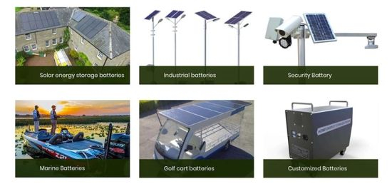 Paquete de batería de litio LiFePO4 de ciclo profundo 72V 100ah para sistema de CC / RV / barco / sistema de energía solar